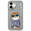 Attēls no Nimmy etui iPhone 16 6.1" szary|gray      Glasses 