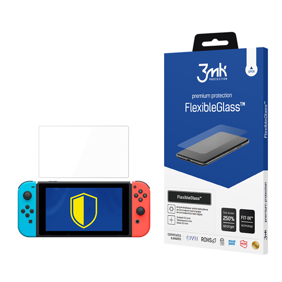 Picture of Nintendo Switch - 3mk FlexibleGlass™ ekrāna aizsar