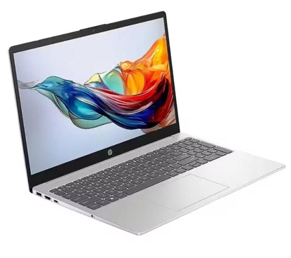 Attēls no Notebook|HP|15-fc0054nw|CPU AMD RyzenT 7|5825U|2 GHz|15.6 "|1920x1080 pixels|RAM 16 GB|DDR4-SDRAM|SSD 512 GB|Discrete graphics Not available|On-board graphics Yes|Keyboard language English|Colour Silver|BW5G8EA