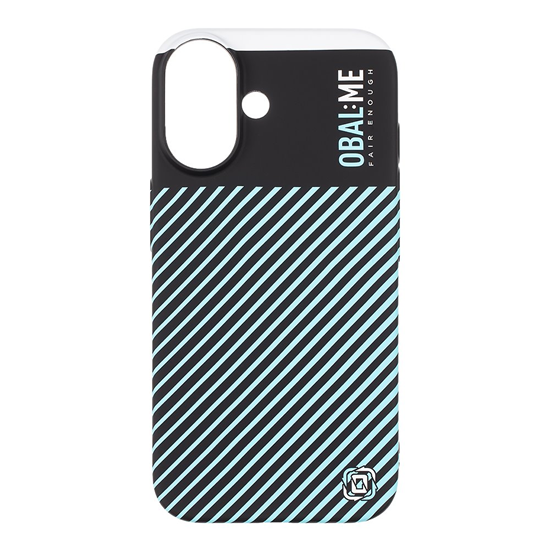 Picture of OBAL:ME Flossy Stripes Cover for Apple iPhone 16 P