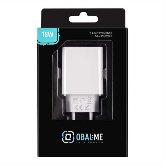Picture of OBAL:ME Wall Charger USB-A 18W / White
