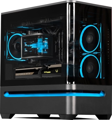 Изображение Obudowa Asus Prime AP202 TG ARGB czarna (90DC00P0-B19000)