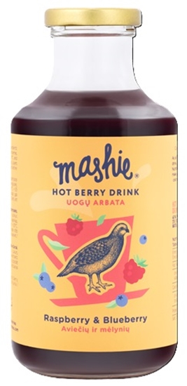 Picture of Ogu dzēriens MASHIE Aveņu&melleņu ,500ml