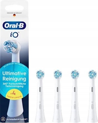 Attēls no Oral-B Sonic toothbrush head 8700216195027 / iO Ultimative Reinigung 4-Pack White