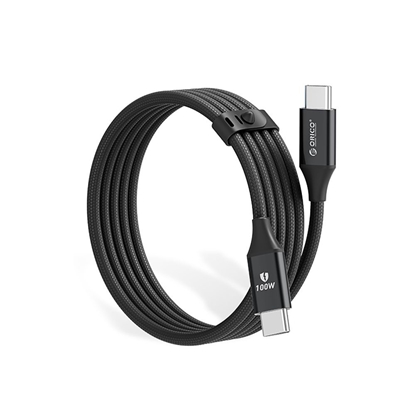 Attēls no Kabel USB Orico USB-C - USB-C 1 m Wielokolorowy (6942227138552)