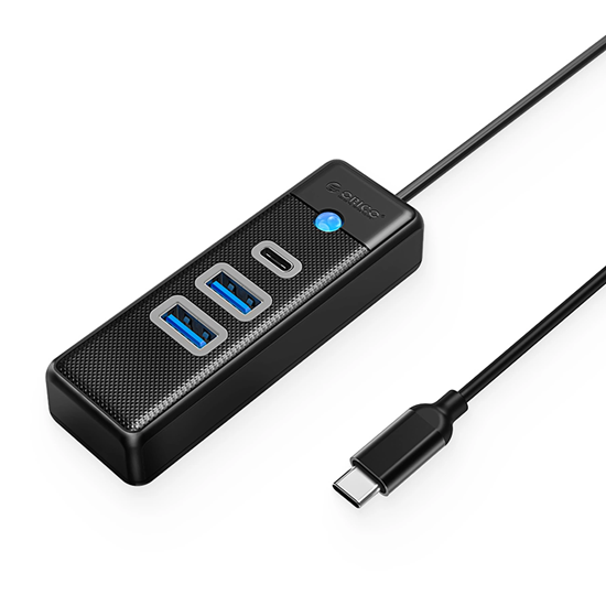 Picture of Orico PWC2U-C3 USB-C Hub | 2x USB-A 3.0 + 1x USB-C