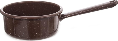 Picture of Orion Garnek rondel rondelek emaliowany 0,9L BRZOWY uniwersalny