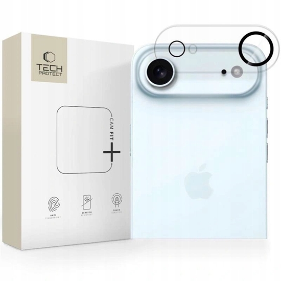 Изображение Osona aparatu Tech-Protect Cam Fit+ do Apple iPhone 17 Air Clear