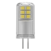 Picture of Osram LED PIN 12V Clear 28 non-dim 2.2W/827 G4 bulb |
