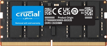 Attēls no Pamięć do notebooka DDR5 CSODIMM 16GB (1*16GB)/6400 CL52