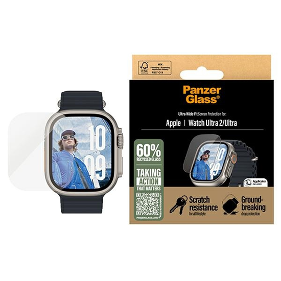 Picture of PanzerGlass 3712 Full Face Tempered Glass for Apple Watch Ultra 2