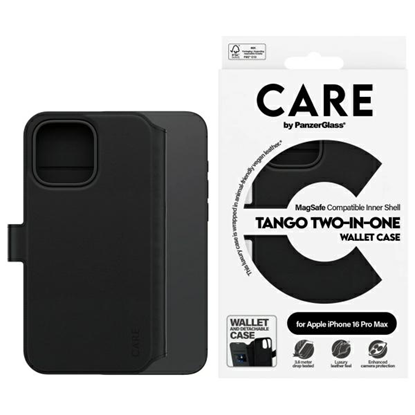 Picture of CARE by PanzerGlass Feature Case Wallet MagSafe iP 16 Pro Max