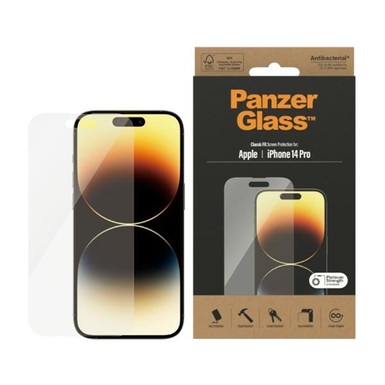 Picture of PanzerGlass Classic Fit tempered glass for iPhone 