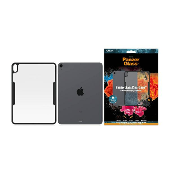 Picture of Etui na tablet PanzerGlass PanzerGlass ClearCase iPad 10.9" 2020 10.5" anttibacterial czarny/black