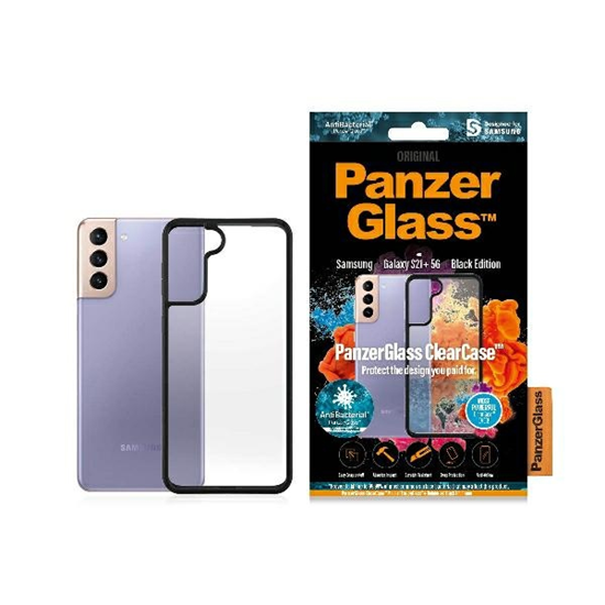 Picture of PanzerGlass ClearCase Samsung S21+ G996 czarny|bla