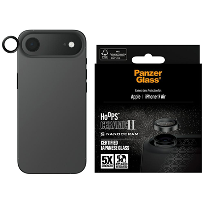 Изображение PanzerGlass Hoops Ceramic II lens glass for iPhone 17 Air