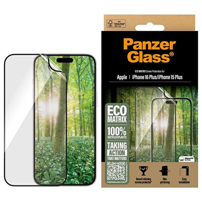 Изображение PanzerGlass MATRIX Screen Protector iPhone 16 Plus 6.7" Ultra-Wide Fit 2871