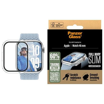 Picture of PanzerGlass Screen Protector Transparent Apple Watch 10 46mm