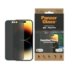 Изображение PanzerGlass | Screen protector | Apple | iPhone 14 Pro | Glass | Black | Ultra-Wide Fit; Easy installation; Privacy Filter; Fingerprint resistant | Privacy