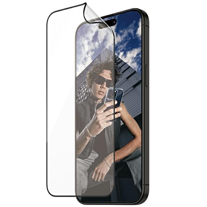 Picture of PanzerGlass Szko hybrydowe Ultra-Wide Fit Matrix iPhone 15 Pro Max