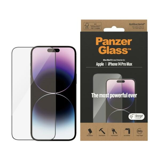 Picture of PanzerGlass Ultra-Wide Fit tempered glass for iPho