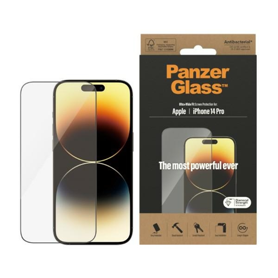 Picture of PanzerGlass Ultra-Wide Fit tempered glass for iPho