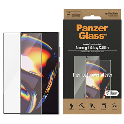 Picture of PanzerGlass Ultra-Wide fit tempered glass for Sams