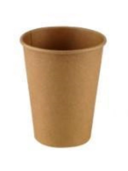 Picture of Papīra krūzīte KRAFT, PAP, kartona, 360ml, D 90mm, 0.515kg, 50gab