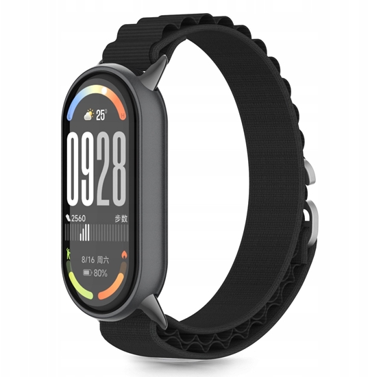 Picture of Pasek Tech-Protect Nylon Pro do Xiaomi Smart Band 8 / 9 / 10 / NFC Black