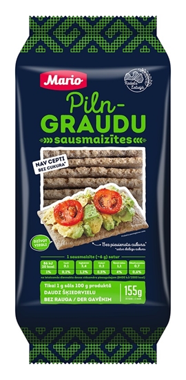 Picture of Pilngraudu sausmaizītes MARIO, 155g