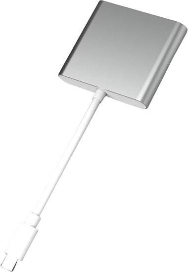 Picture of PLATINET MEDIA HUB USB-C 3.2 GEN1 5GB/S 3IN1 HDMI 4K USB-A 3.2 USB-C PD 100W ALUMINUM [46241]