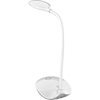 Изображение Platinet PDLK6700W Flexible 3W Led Table Lamp 3-Level bright + Atmosphere Light AC USB 5V / 4x AAA Power
