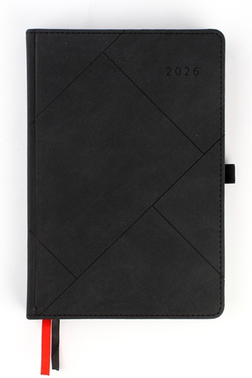 Picture of Plānotājs FASHION SPECIAL EDITION 2026, PU, A5, diena, melna krāsa (Latviešu valodā)