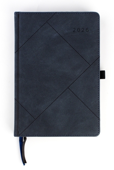 Picture of Plānotājs FASHION SPECIAL EDITION 2026, PU, A5, diena, tumši pelēka krāsa (Latviešu valodā)