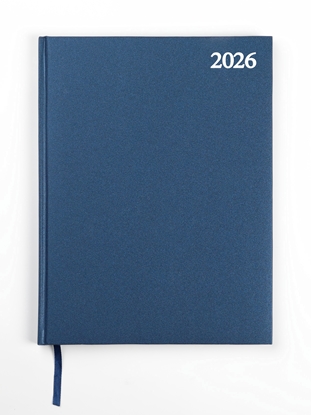 Изображение Plānotājs STANDARD 2026, PVC,  A4, zila krāsa (Baltic)
