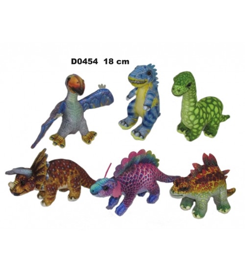 Picture of Plīša dinozaurs dažādas 20 cm (D0175) 139306