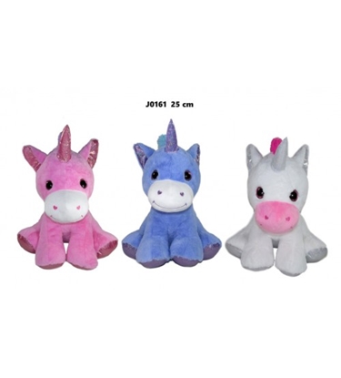 Attēls no Plīša vienradzis 25 cm dažādās (J0161) 167378