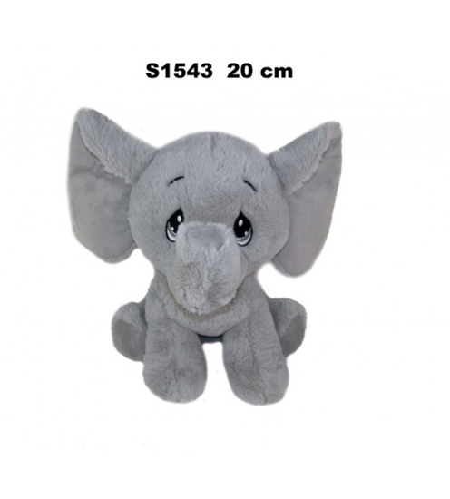 Picture of Plīša zilonis 20 cm (S1543) 157836