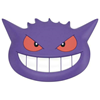 Picture of Popsockets 2 PopOuts Gengar Face 113262 Phone Holder and Stand - Premium