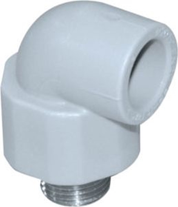 Picture of PPR Līkums ar ārējo vītni  25 - 3/4" Gallaplast
