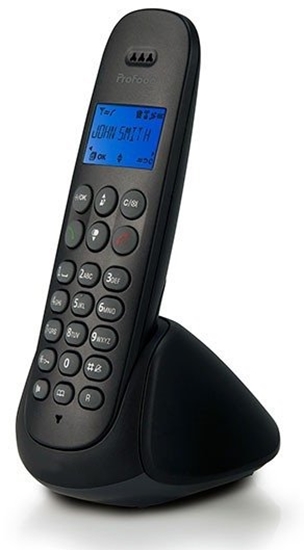 Изображение PROFOON PDX-300 - DECT-Telefon mit 1 Mobilteil, schwarz