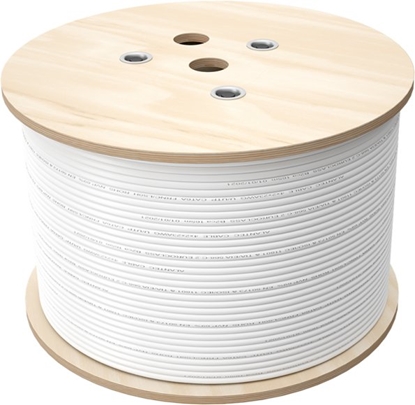 Picture of Przewód Alantec Przewód koncentryczny RG6, B2ca, LSOH trishield 75 Om, A++ 120dB, 1.13/4.55/7.20 FireHardy 500m (KRD113A1LS500B)