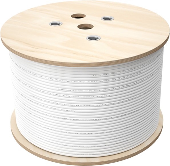 Picture of Przewód Alantec Przewód koncentryczny RG6, B2ca, LSOH trishield 75 Om, A++ 120dB, 1.13/4.55/7.20 FireHardy 500m (KRD113A1LS500B)