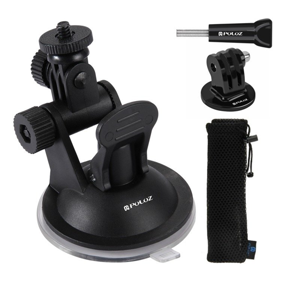 Picture of Puluz Glass car holder for GOPRO Hero, DJI Osmo Ac