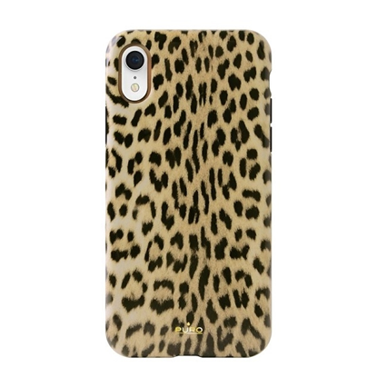 Attēls no Puro Glam Leopard Cover iPhone Xr czarny |black Li