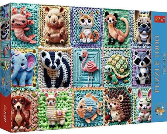 Picture of Puzzle 1000 Szydekowe zwierztka TREFL