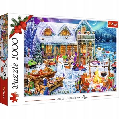 Picture of PUZZLE 1000 XMAS Zimowy czas 10948