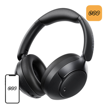 Attēls no QCY H3 pro ANC wireless headphones (black)