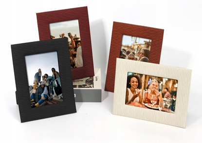 Attēls no Ramka Stojca Do Zdj Na Zdjcie 10x15 Cm Brzowa Pion Poziom / Loveinstant / Brzowy