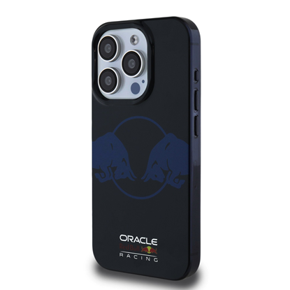 Attēls no Red Bull RBHMP15L24HIDBV iPhone 15 Pro 6.1" hardcase navy blue/navy IML Two Bulls MagSafe
